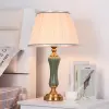 Light luxury postmodern American table lamp, European Nordic retro warm wedding ceramic bedside lamp for living room and bedroom decoration Item Picture
